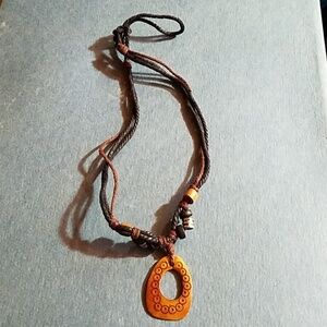 Natural Necklace Adjustable Beaded